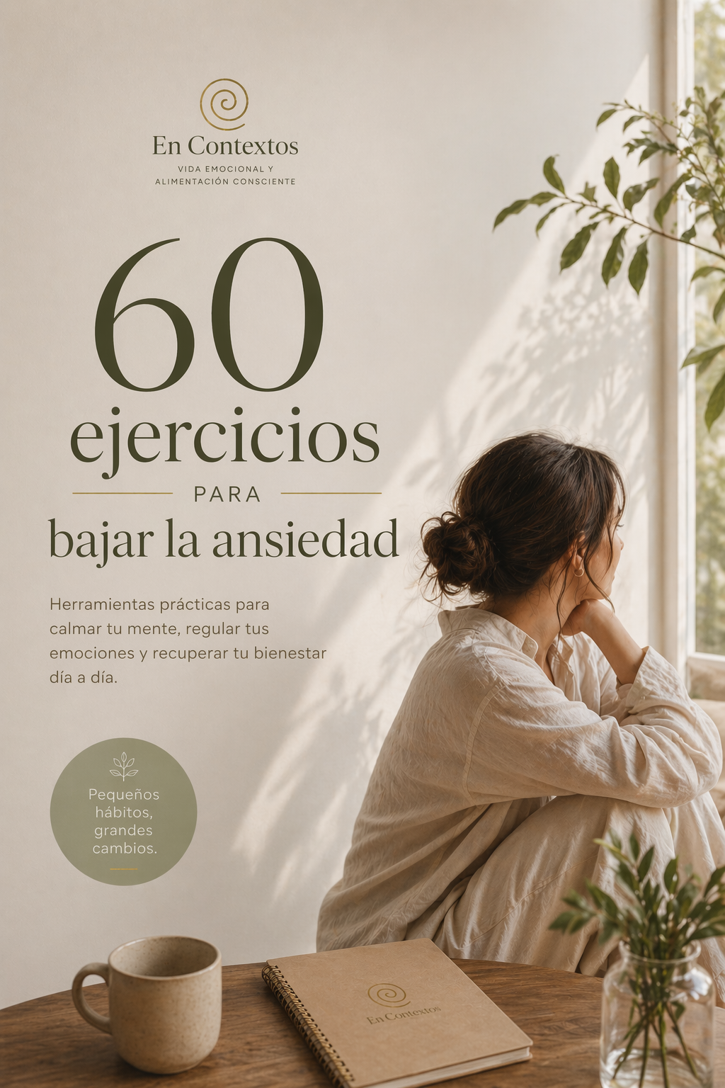 Manual de Higiene Mental + 60 Ejercicios para Bajar la Ansiedad — Guía práctica para ordenar tu mente y recuperar la calma